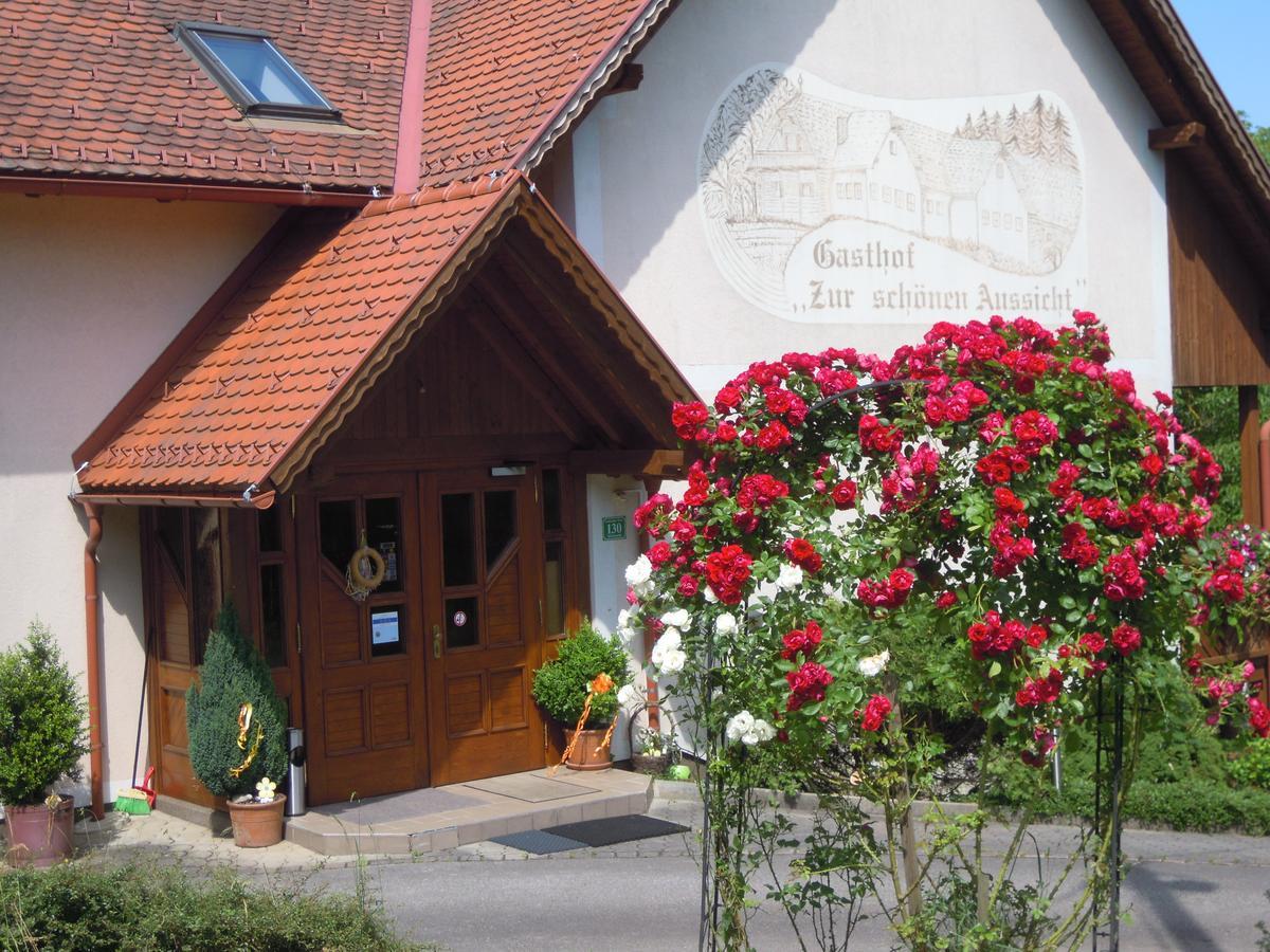 Gaestehaus Zur Schoenen Aussicht Hotel Wies Exterior photo